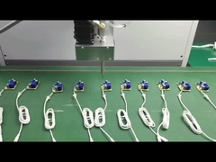 Dispensador automático de cola de alta velocidade com correia transportadora e PC controlado