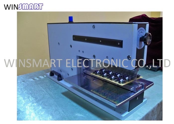 Cortador de PCB de guilhotina acionado por cilindro sem estresse Despanelador de PCB de corte em V