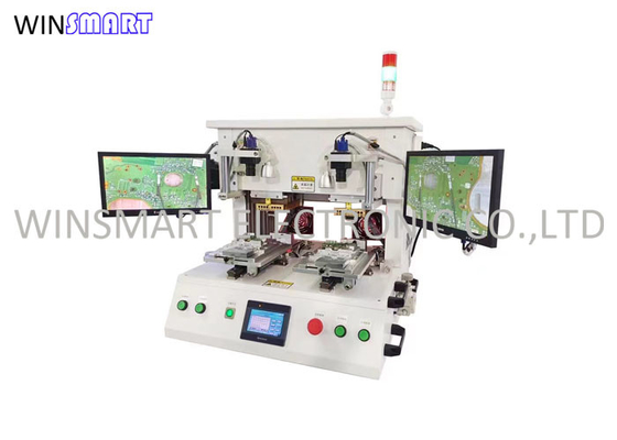 0.1 mm Equipamento de solda de barras a quente de pitch Mesa de trabalho dupla separada