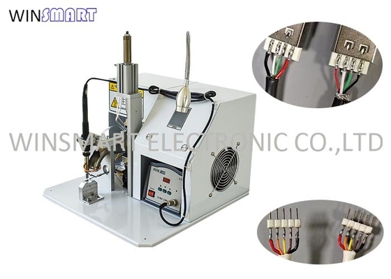 Máquina de solda robótica Jig personalizada com controles manuais e aquecedor