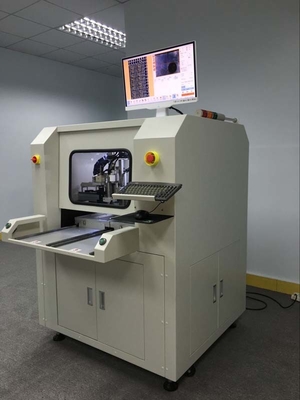 Máquina de roteador de PCB CNC com duas mesas 100mm/S Manul Carregamento Descarregamento