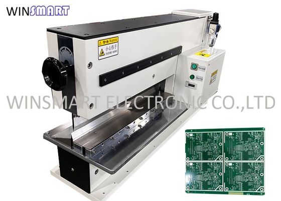 Máquina de desinstalação de PCB pneumática de lâmina linear de 330 mm para iluminação LED