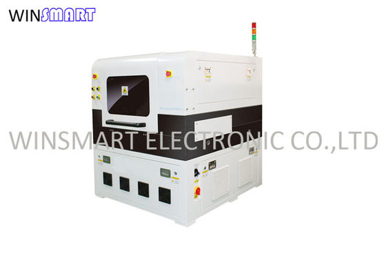 Máquina do PWB Depaneling do laser da tabela de duas linhas centrais