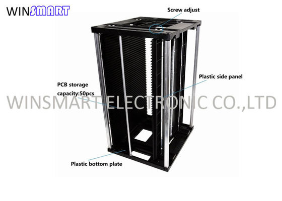Estaca de armazenamento para carregadores de PCB 355x320x563mm Estaca de revistas SMT ESD antistatico