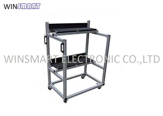 Carro do alimentador de Fuji NXT SMT, 4 cremalheiras do alimentador de SMT das rodas do ESD