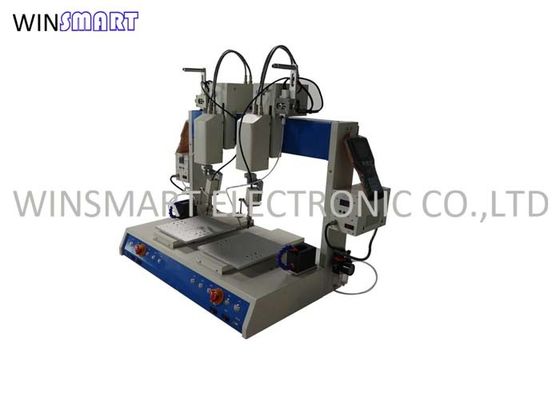 Robô de solda de mesa dupla de alto volume de 300W para solda de PCB LED