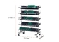 210 mm de comprimento do slot ESD SMT Magazine Rack carrinho de armazenamento de bandeja PCB