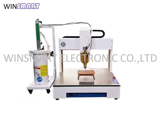Bom preço. Distribuidor automático da colagem de cola Epoxy da máquina do distribuidor da pasta da solda do controle do PLC on-line