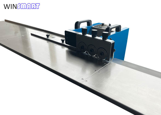 Bom preço. Máquina de separador de PCB LED de lâmina múltipla com velocidade ajustável para placas de 1200 mm on-line