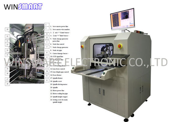 Bom preço. PWB do router do CNC que mói 1.8KW, máquina de trituração do PWB do aspirador de p30 380V on-line