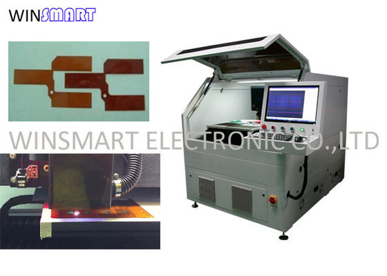 CO2 da máquina do PWB Depaneling do laser de FPC com sistema de corte preciso