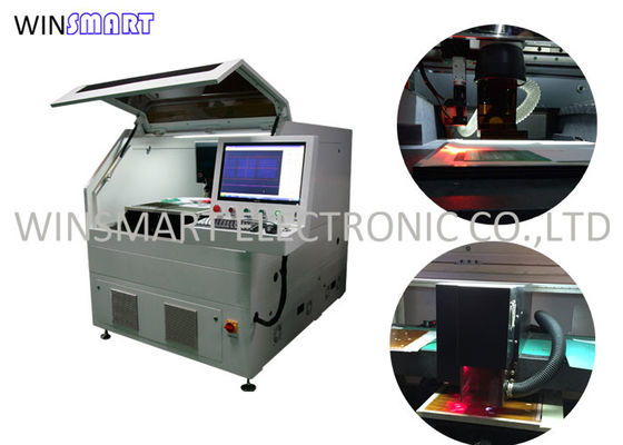 Máquina de corte FR4 do PWB do laser de SMT com o laser UV de circuito integrado