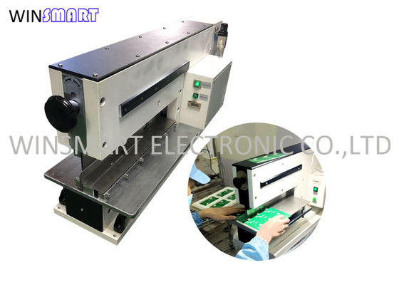 Máquina de sulco do PWB V pneumático