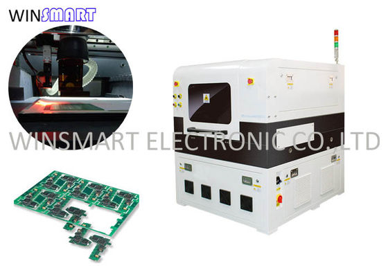 CCD que posiciona 20W a máquina UV do separador do PWB do laser FR4