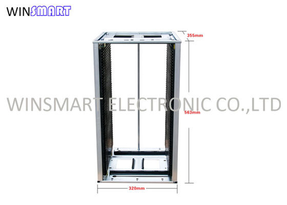 Bom preço. Tamanho antiestático durável 355x320x563mm da cremalheira de compartimento do PWB de SMT ESD da dobradura on-line