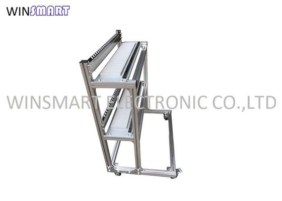 Bom preço. Trole de aço inoxidável do armazenamento do alimentador da manutenção programada de SAMSUNG 2 camadas 4 rodas on-line