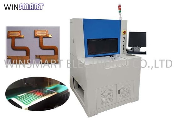 Bom preço. Mini máquina UV 300x300mm de SMT do cortador do laser do PWB on-line