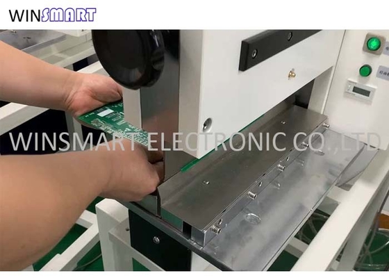 a máquina do CNC do PWB do cortador do PWB da guilhotina da lâmina da espessura de 3mm personalizou