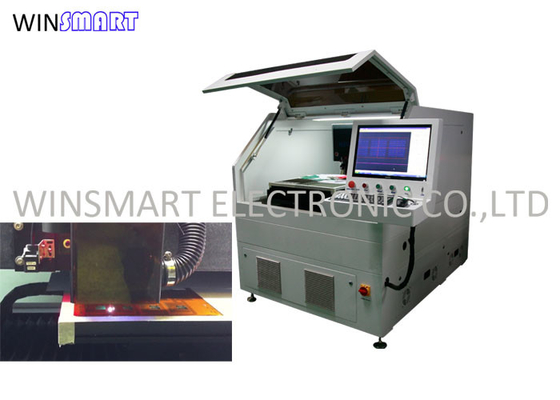 Não máquina de corte do laser do PWB do cabo flexível do contato para placas máximas do PWB de 600x600mm