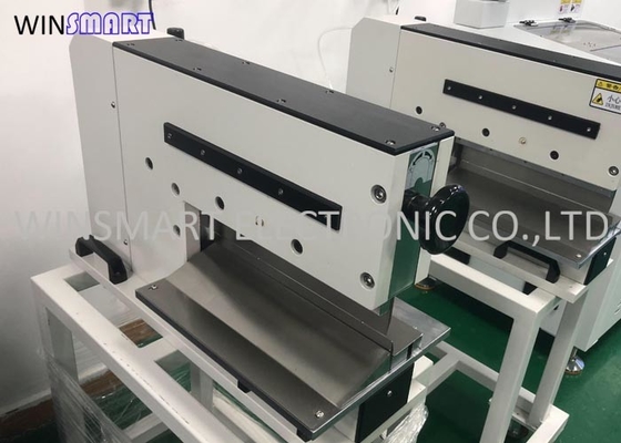Bom preço. Máquina de corte operada Footpedal pneumática da placa do PWB para V que marca o tipo on-line